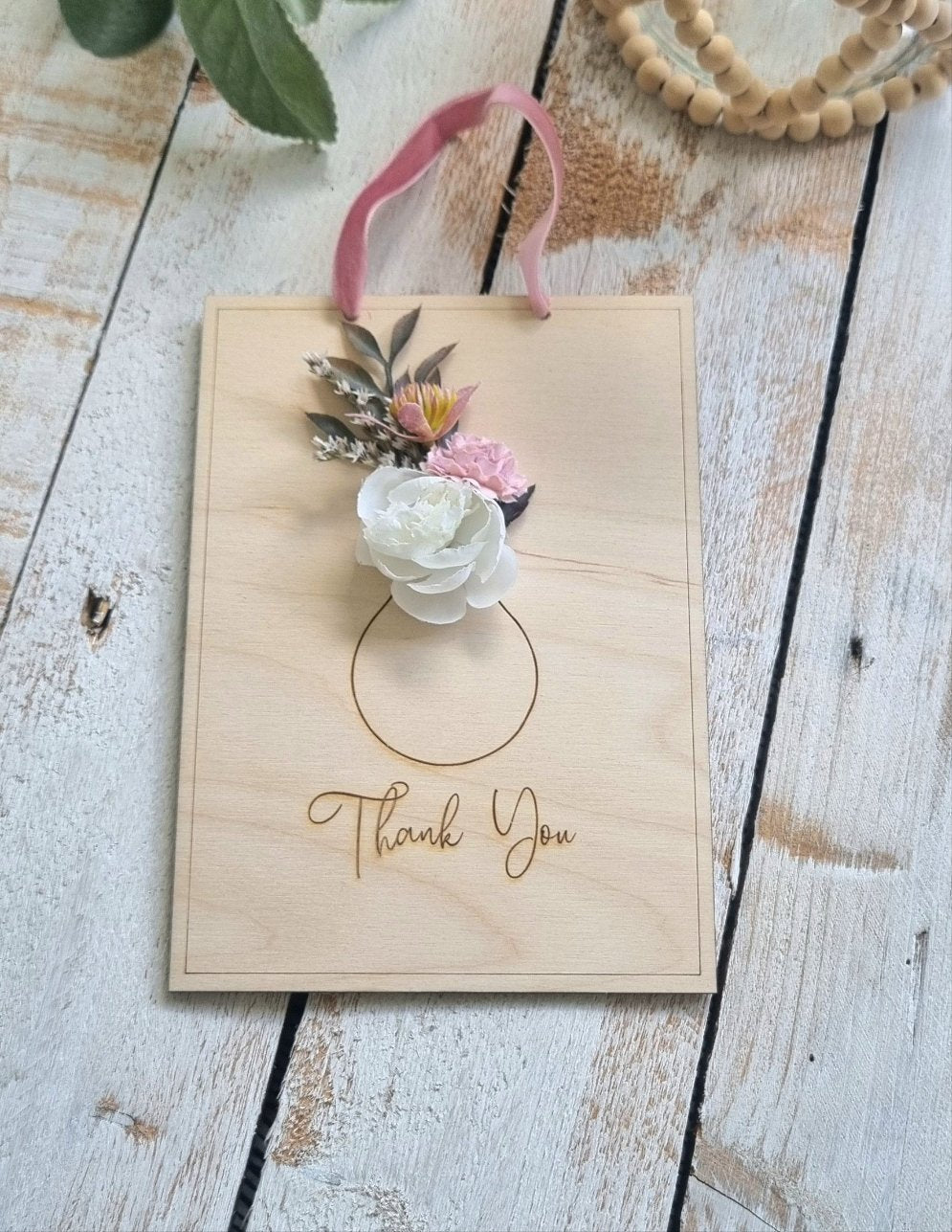 Thank You Plaque