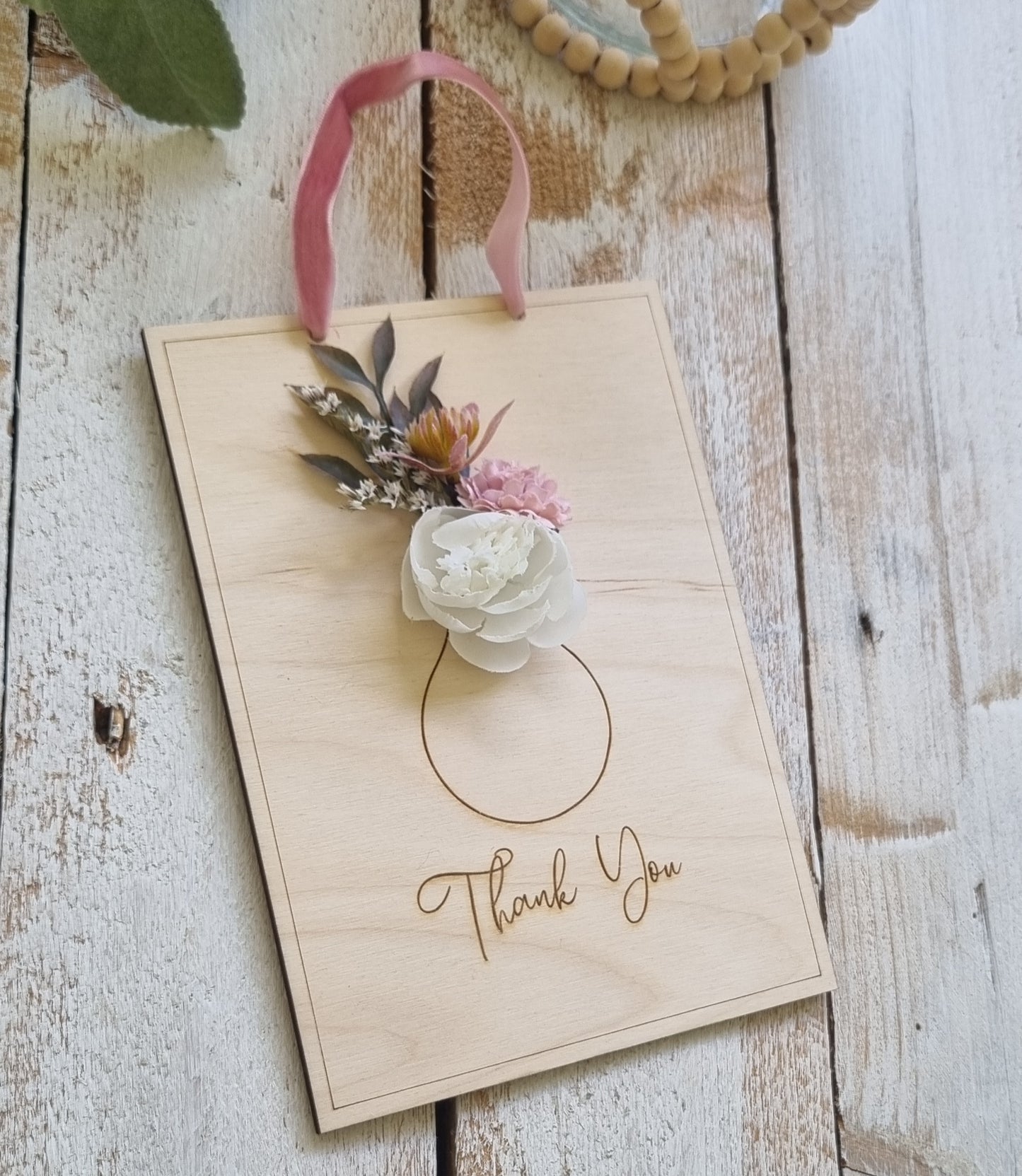 Thank You Plaque