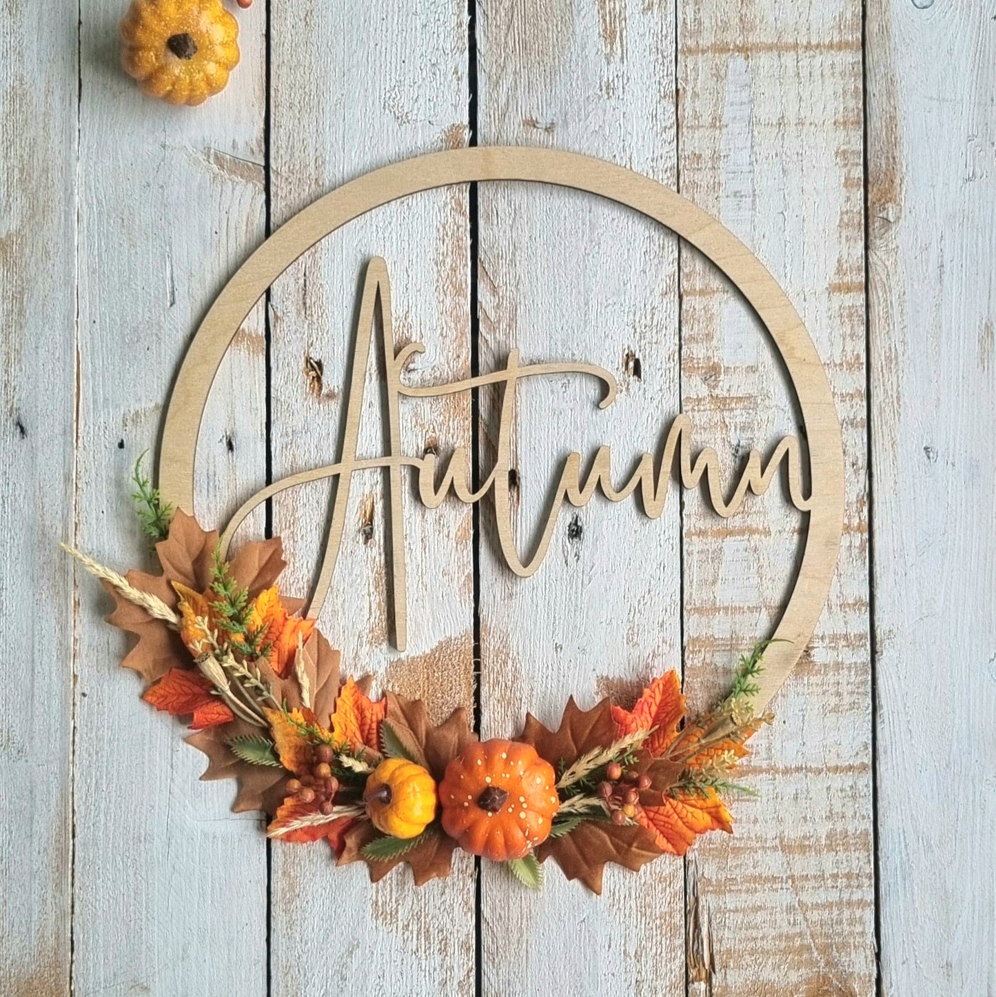 Autumn Hoop Wreath