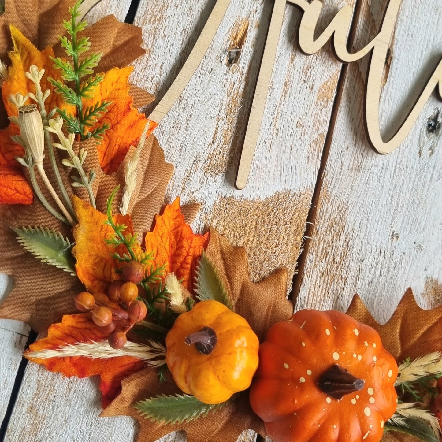 Autumn Hoop Wreath