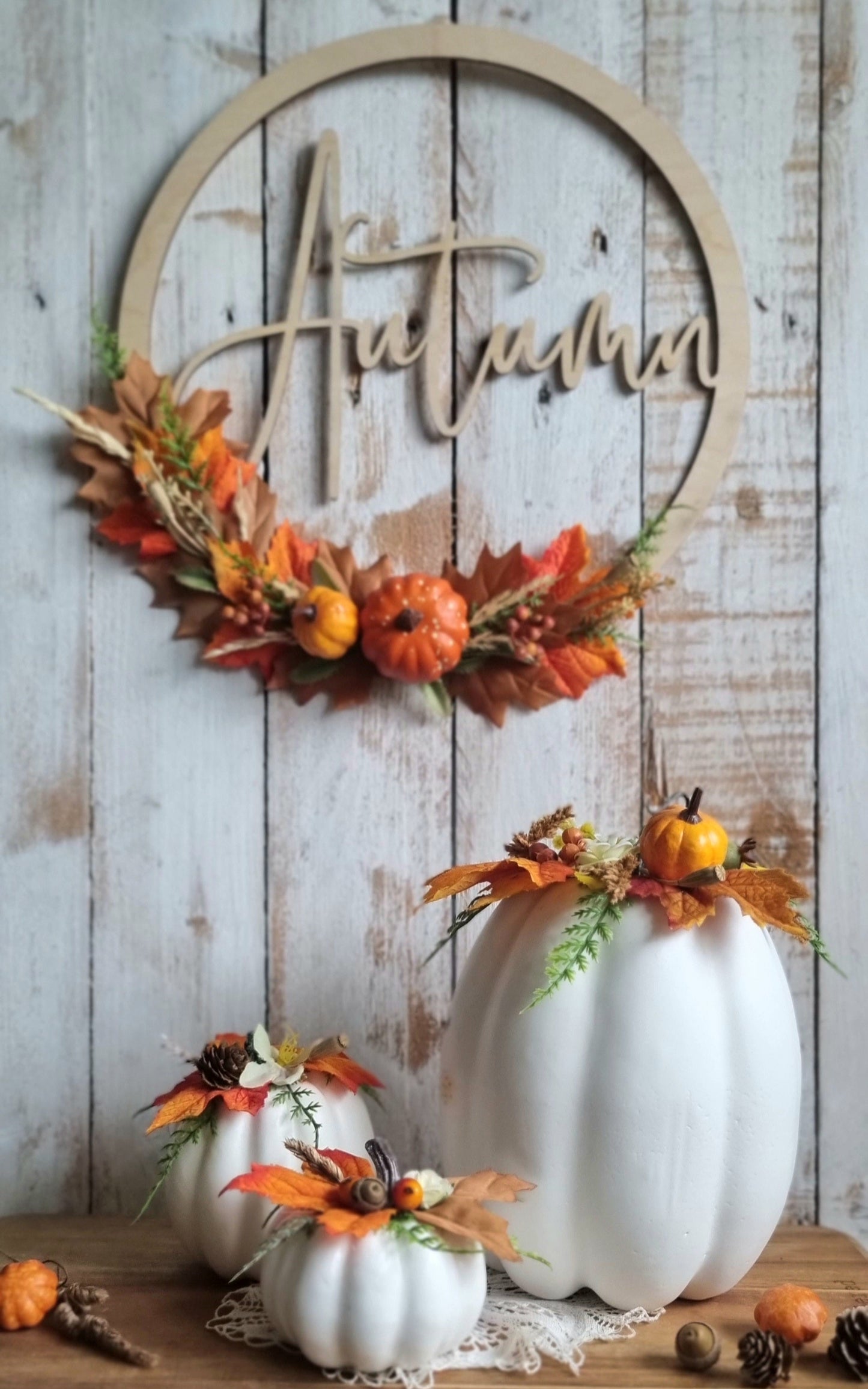 Autumn Hoop Wreath