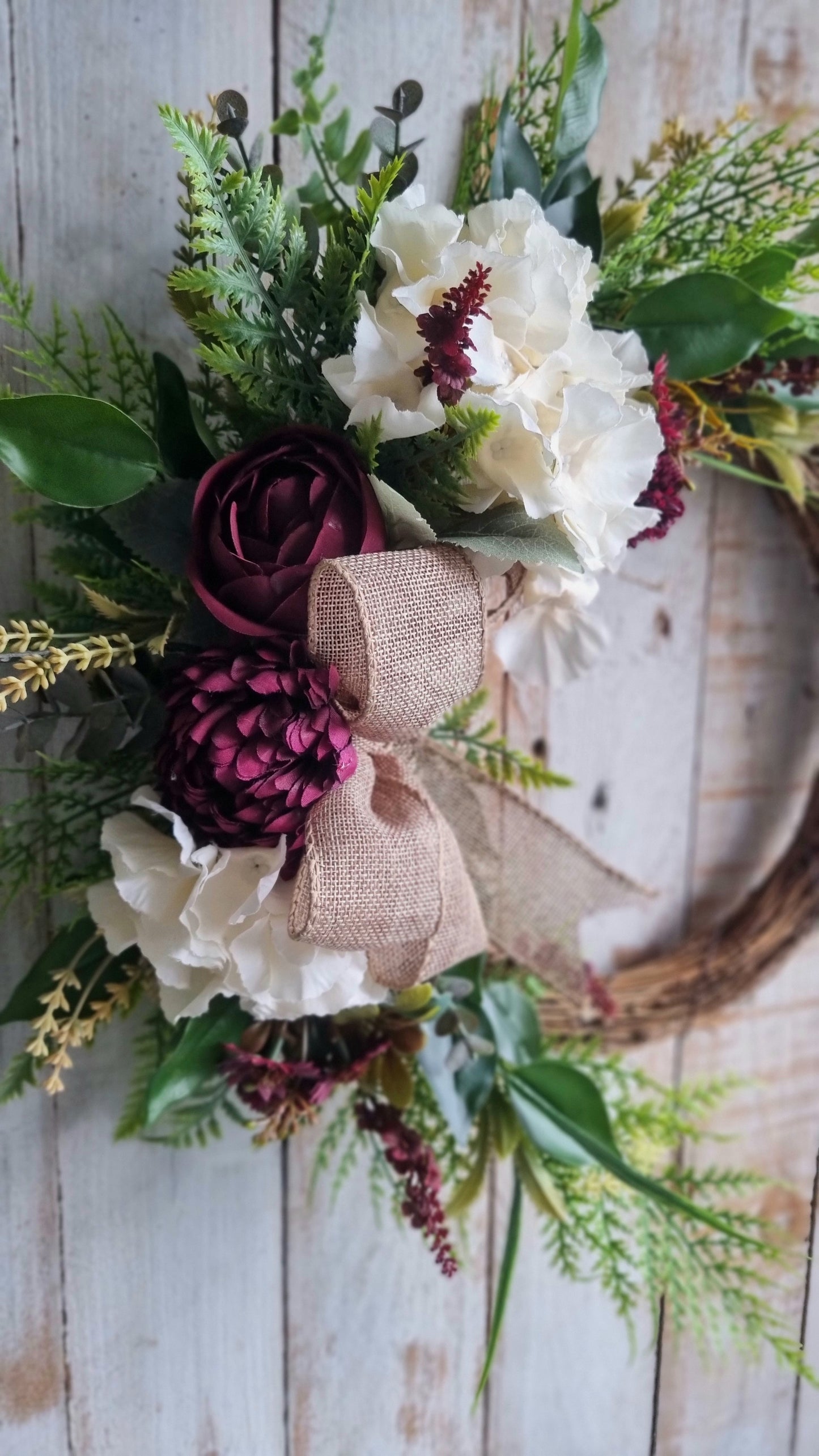 Hydrangea Wreath