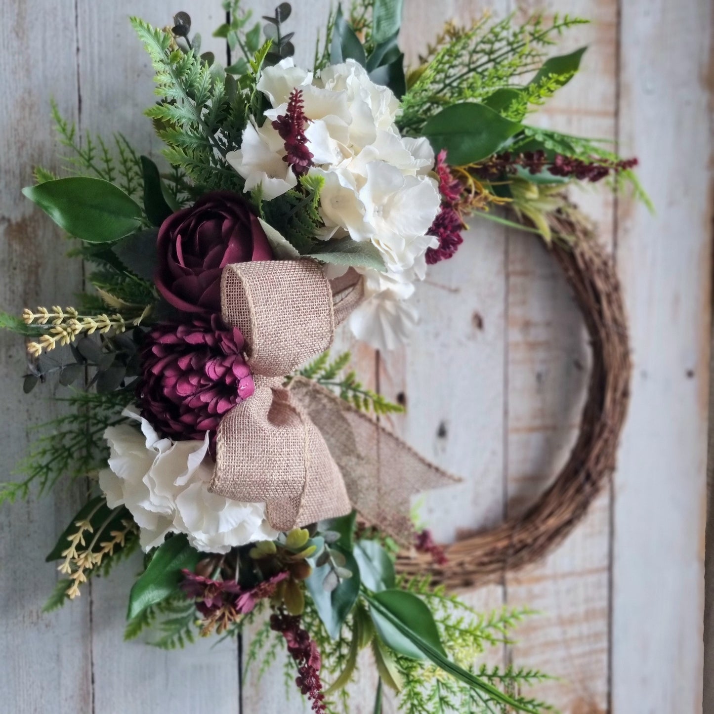 Hydrangea Wreath