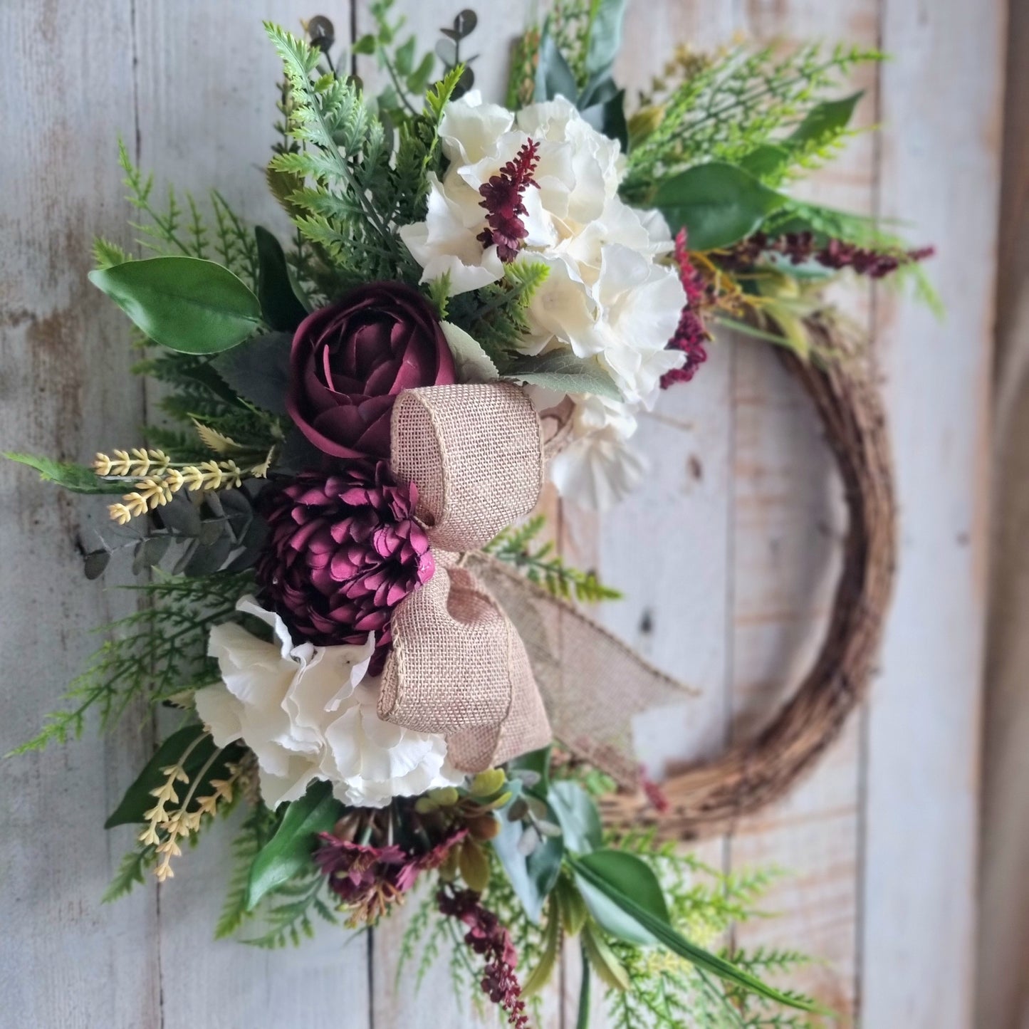 Hydrangea Wreath