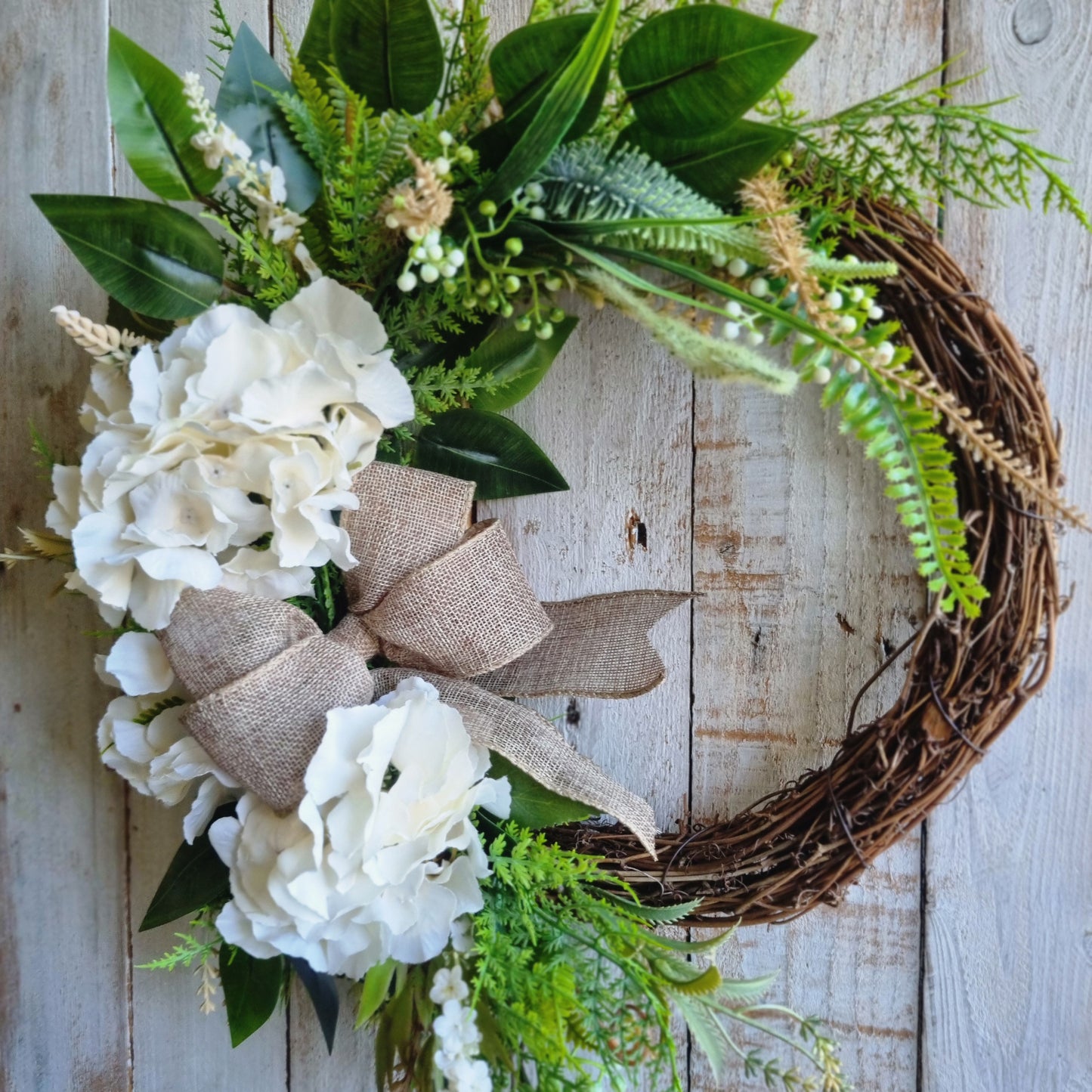 Hydrangea Wreath