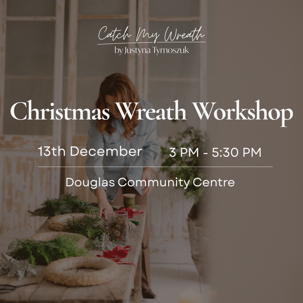 Christmas Wreath Workshop | 13 December