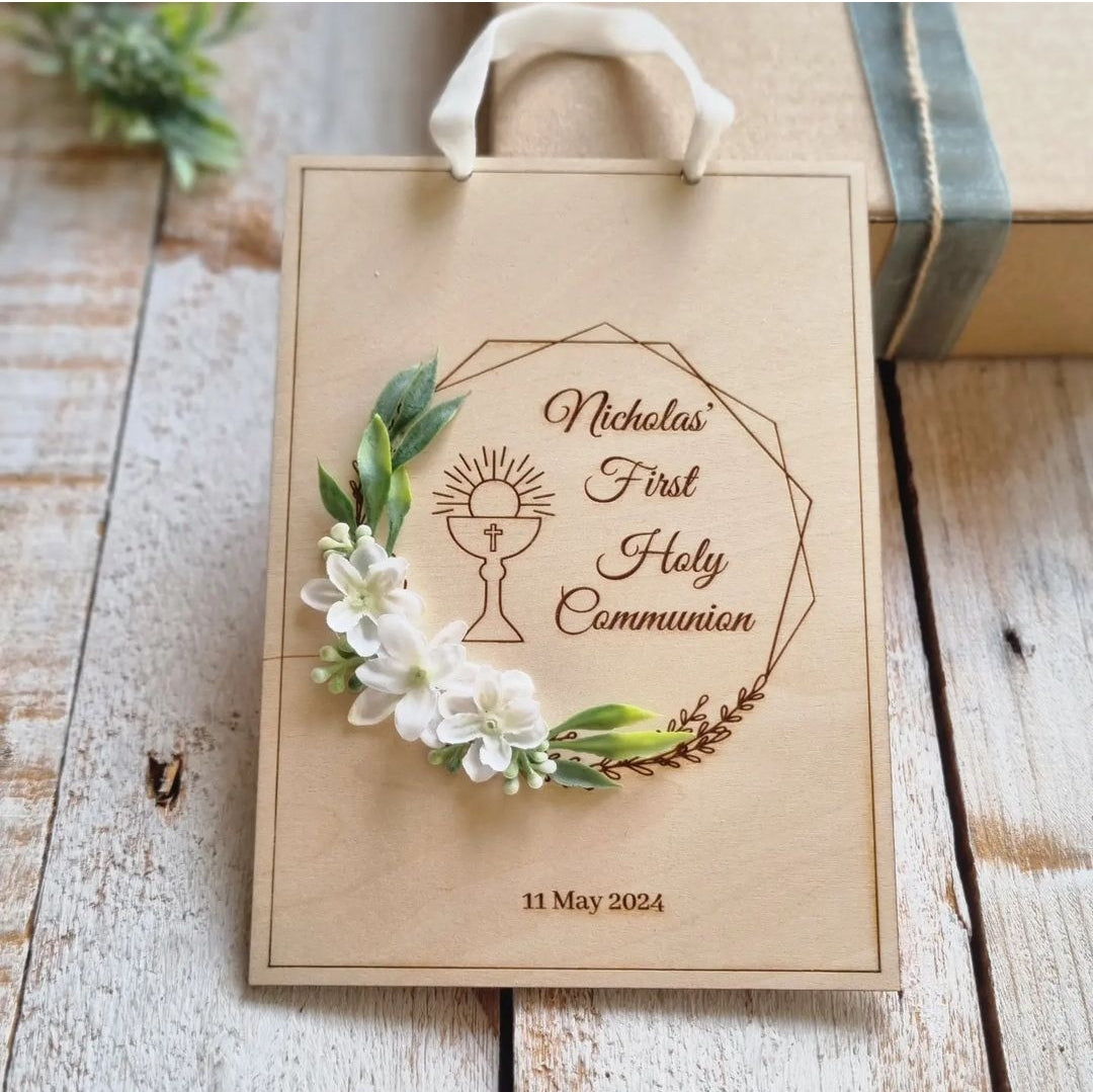 First Holy Communion Plaque