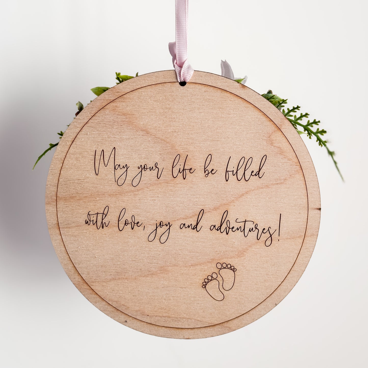 Welcome Baby Boy Plaque