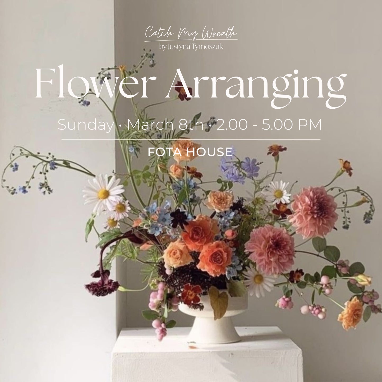 Floral Arrangement Workshop