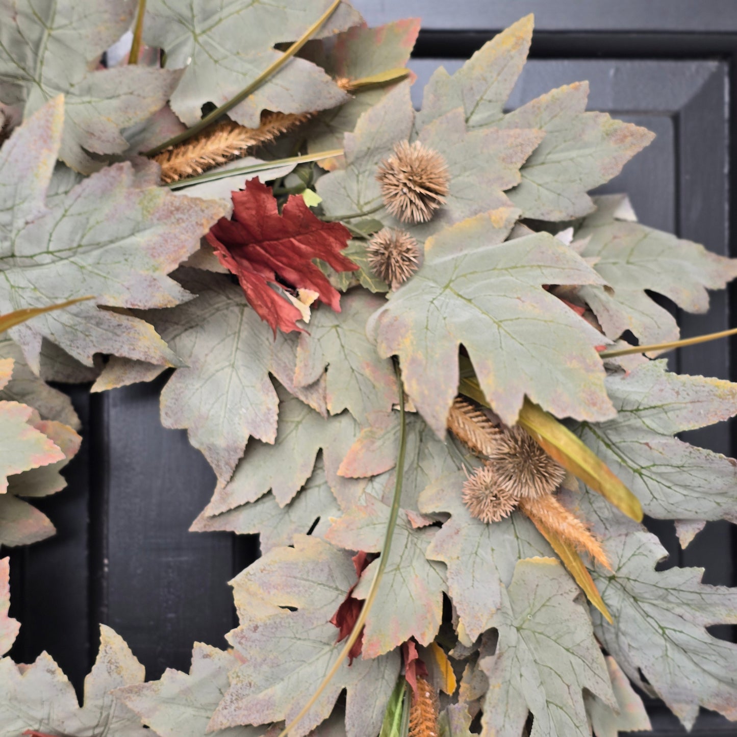 Autumn Maple leave wreath