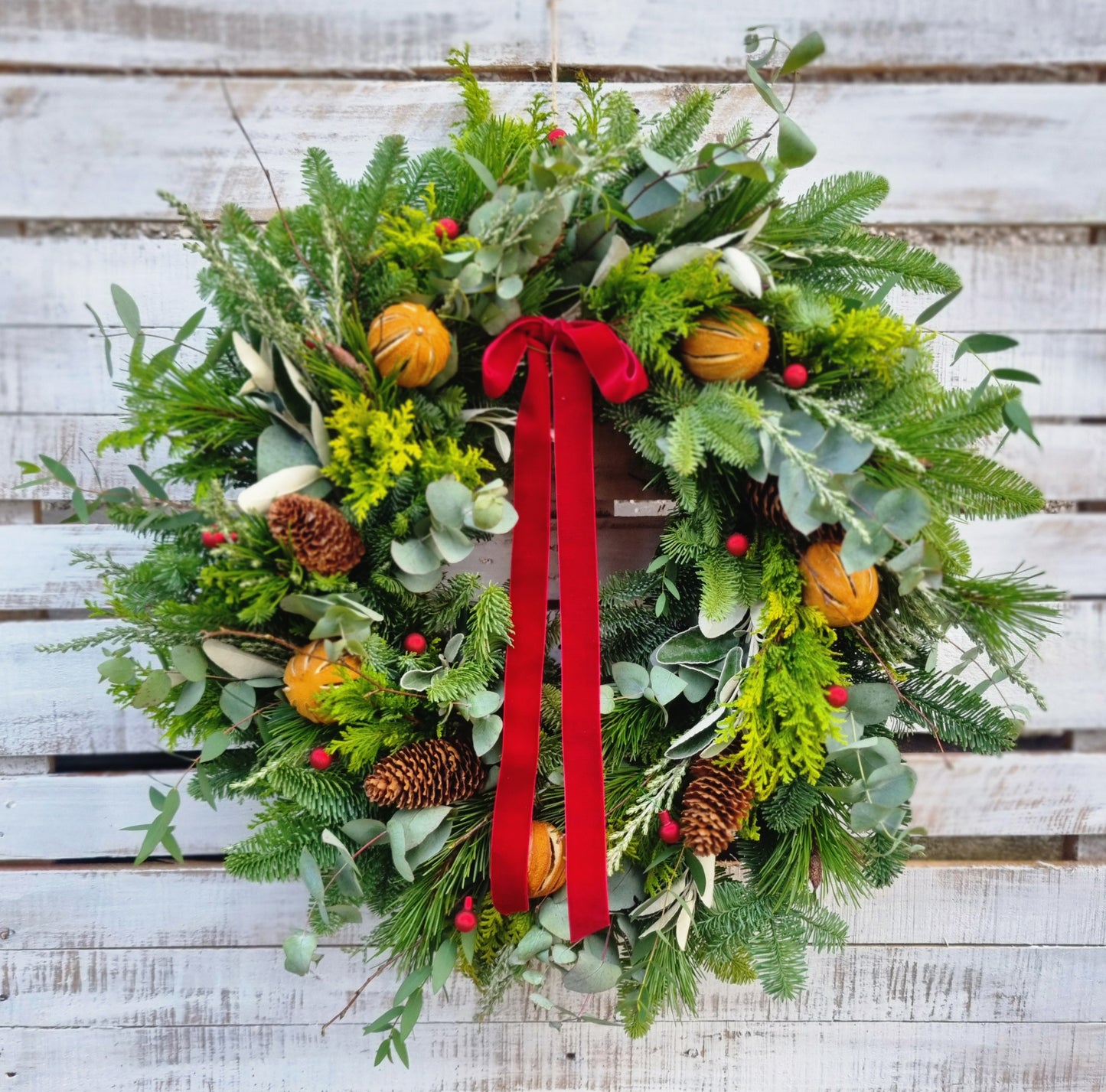 Fresh Christmas Wreath Workshop