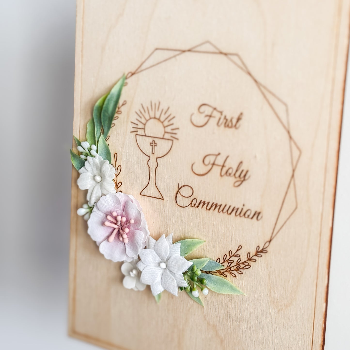 First Holy Communion Plaque - Girl