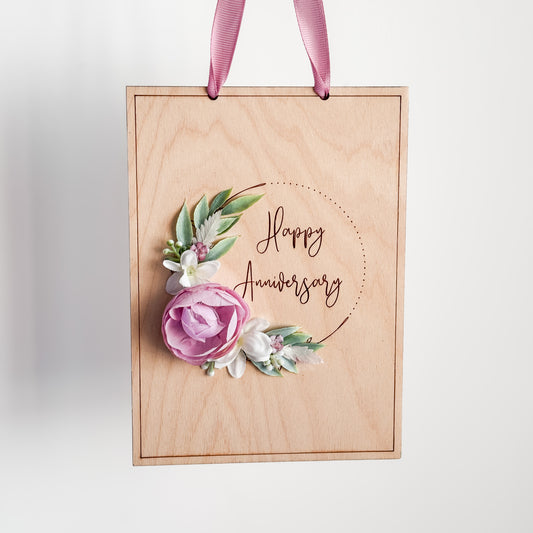 Happy Anniversary Plaque