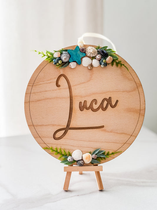 Boy Name Plaque