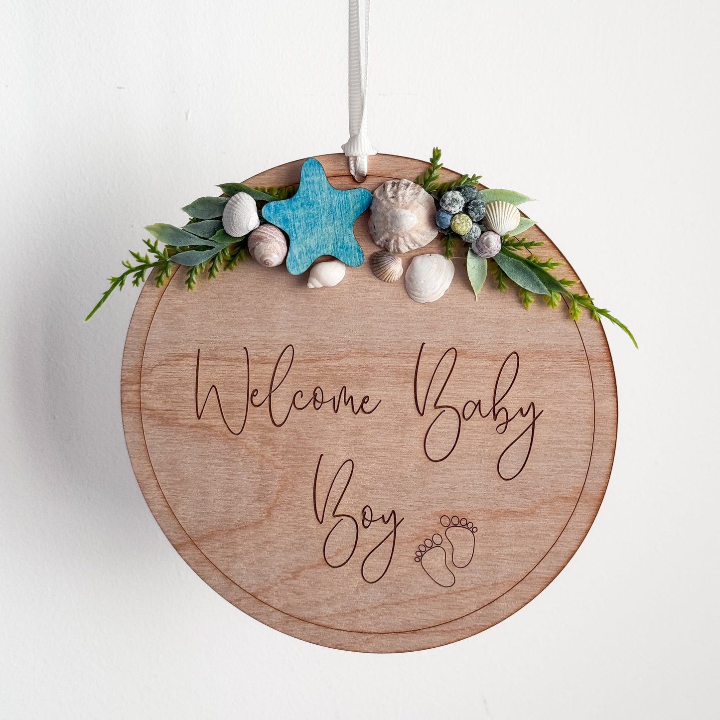 Welcome Little One Plaque