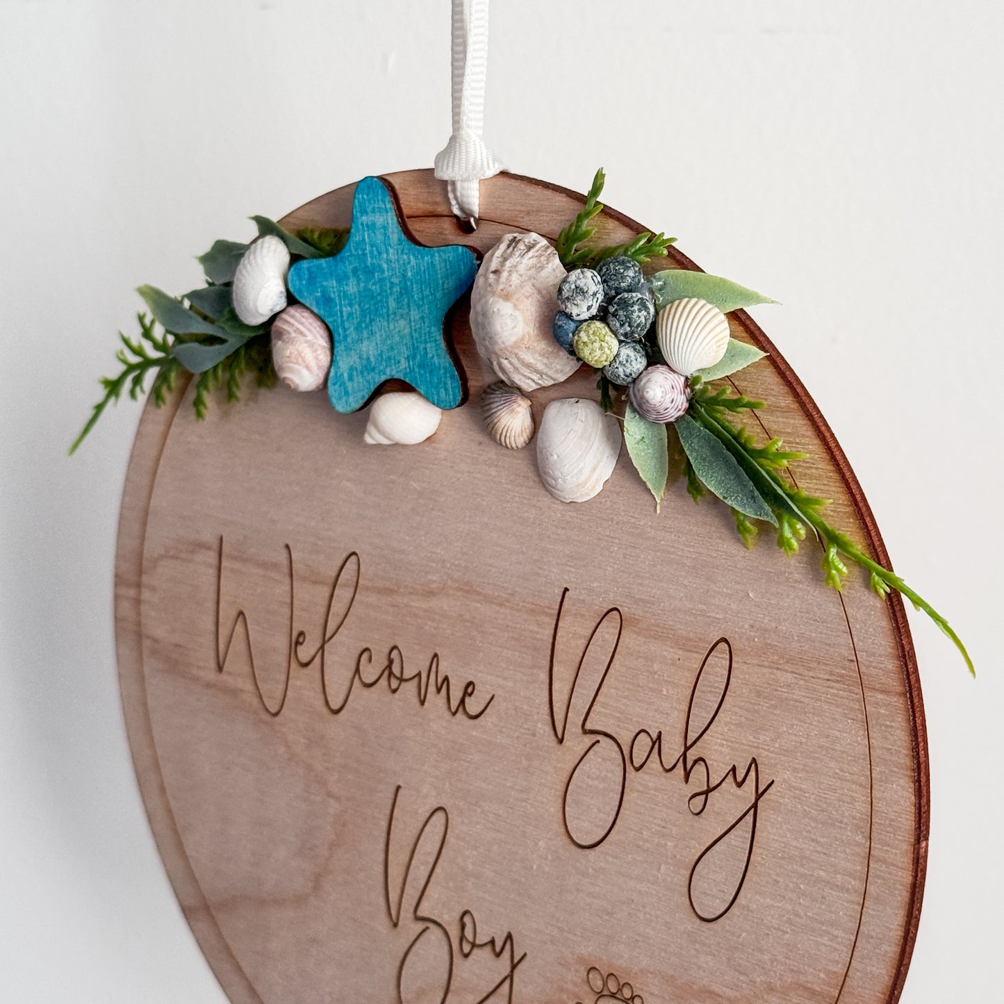 Welcome Little One Plaque
