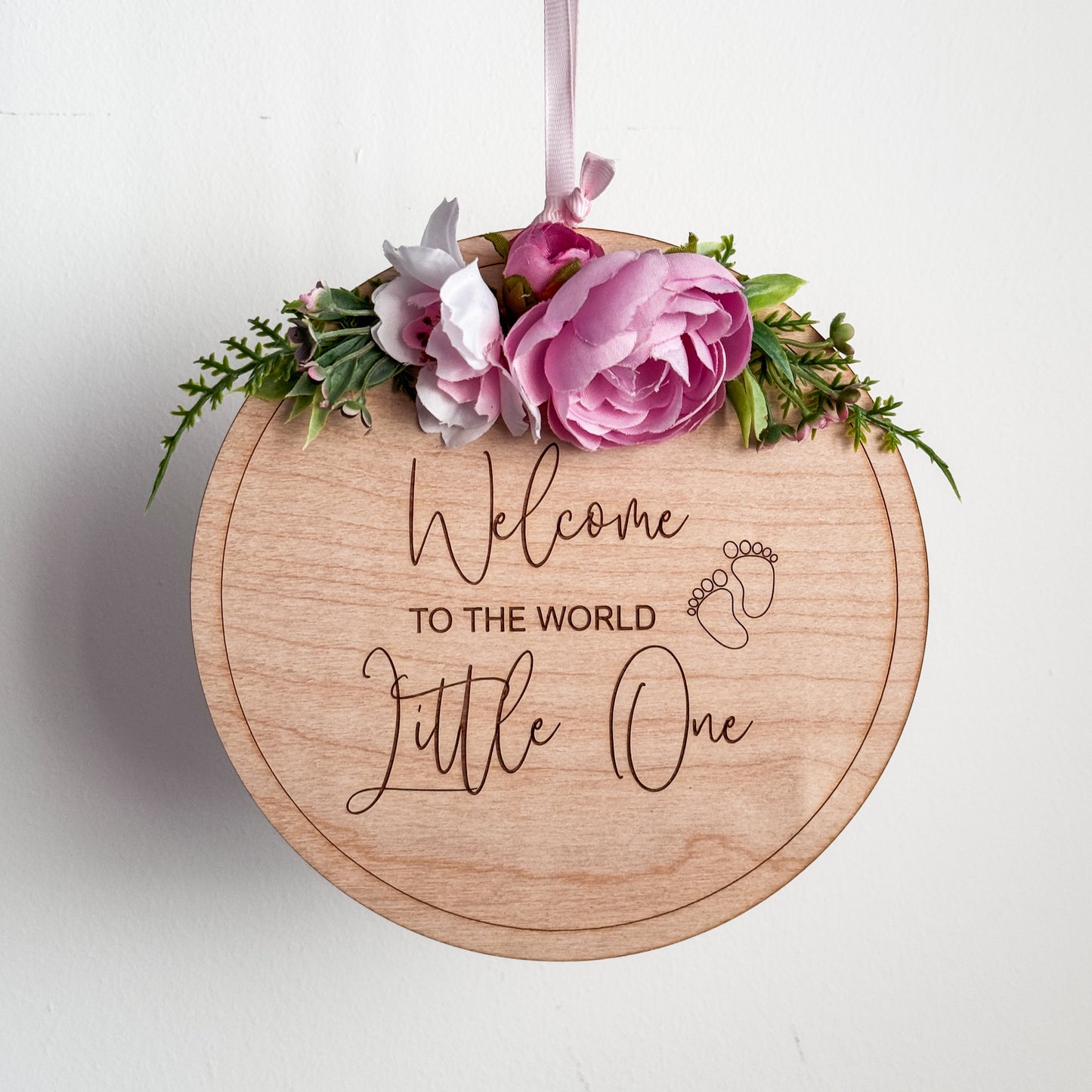 Welcome Little One Plaque