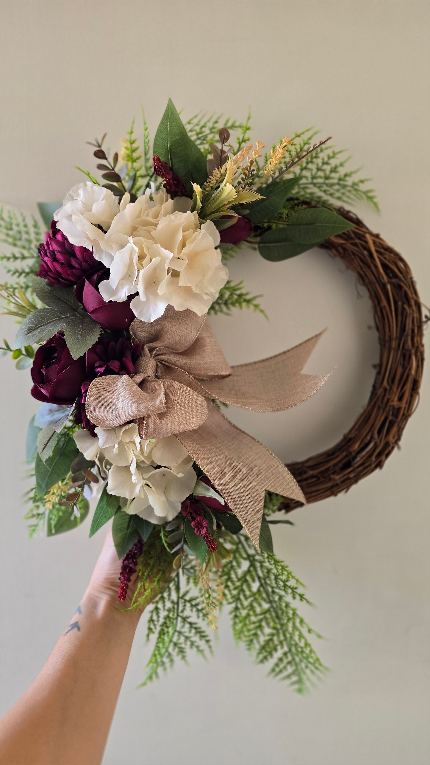 Hydrangea Wreath